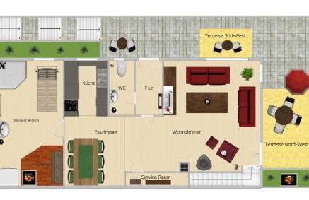 Ferienwohnung „Rosarium“ - Foto 2