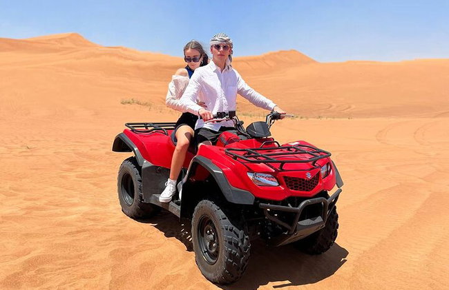 Dubai: Quad Bike, Dune Buggy, and Sandboarding Experience - Photo 15
