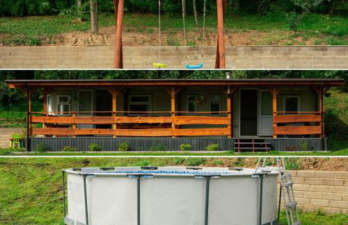 Domek na Mazurach nad stawem z jacuzzi - Photo 3