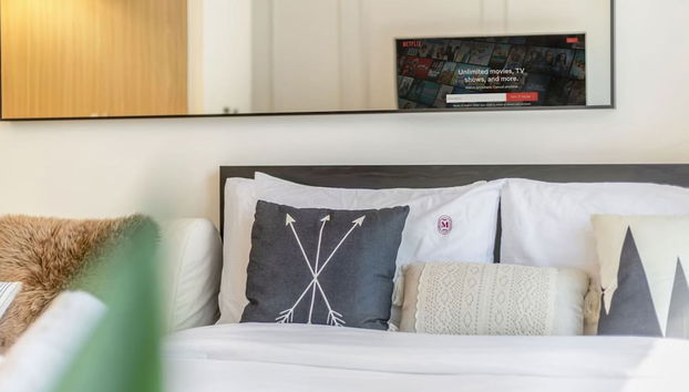 Elegant Studio w Balcony View Near Downtown Dubai - Foto 2, Quarto