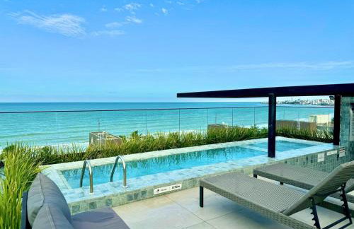 Flat vista para o mar - Foto 1