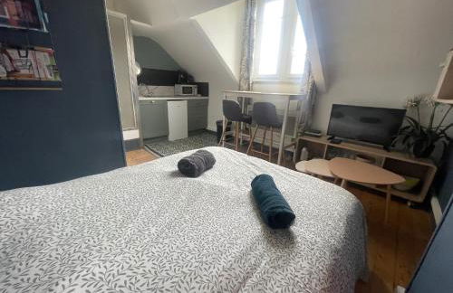 réaménagé fin Juillet 2025, Albatros Studio a moins de 50 mètres de la plage, vue dégagée sur la vallée - Foto 2