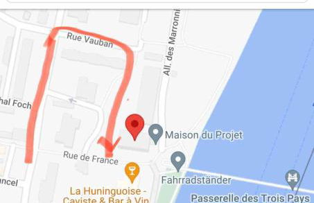 A21 Rhine view condo by the 3-countries-bridge - Foto 16