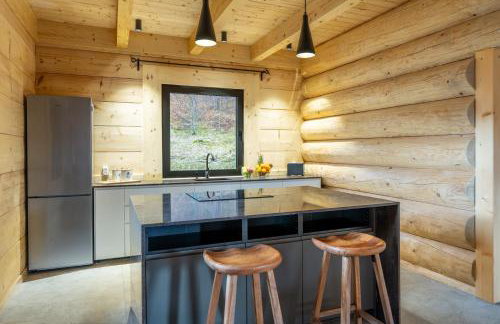 AleBale Przesieka luksusowy dom z bali z widokiem na Karkonosze - Foto 13