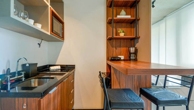 OBA 142 - Super Estúdio Frei Caneca - Photo 3, Coin cuisine privé