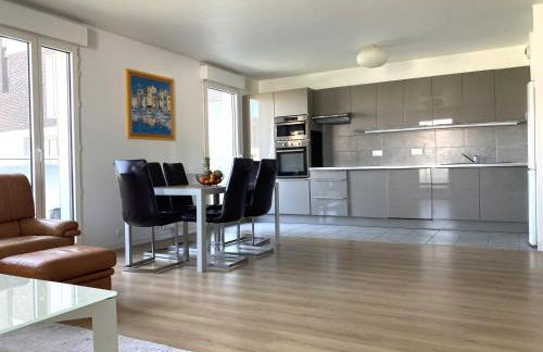 Appartement 87 m2 - 3 chambres - 6 personnes - Proche Paris - Parking gratuit - Foto 16