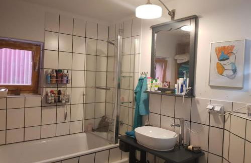 Ältestes Haus in Quentel - Ferienwohnung 2 mit Dachterrasse - Foto 14