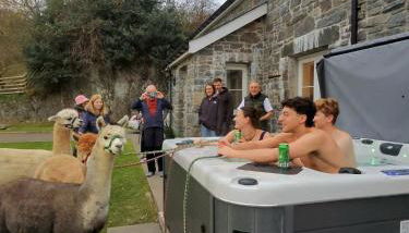 Stunning Barn Conversion with HOT TUB and ALPACAS - Ty Cerrig Barn - Foto 3