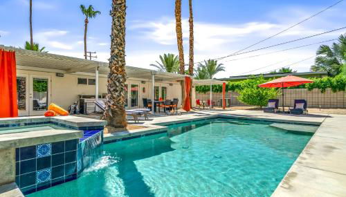 Palm Springs Home with a Resort Style Backyard -Joy pool hot tub views - Foto 4