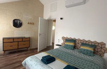 Gîte climatisé avec cour privée calme et vignobles 4 pers - Foto 5