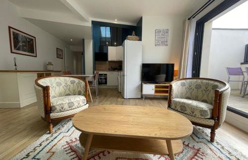 Plein centre Auray - Grand duplex 2 suites avec terrasse ensoleillée - Foto 27