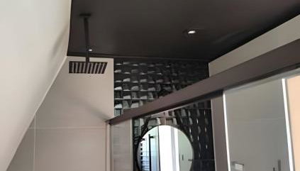 Cabaña Triángulo del Sol | Vista a las montañas | Hidromasaje | Aire - Foto 5, Shower