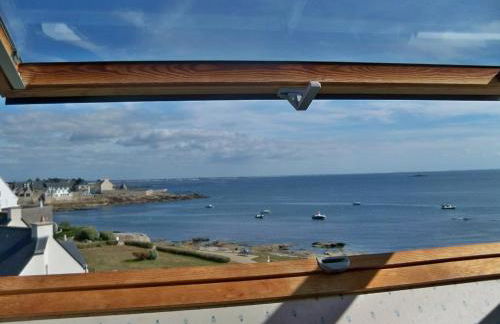 REF 434 Ploemeur Lomener appartement duplex type 4 vue mer - Foto 19