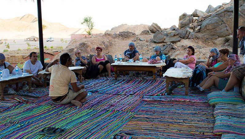 Typical Bedouin village