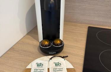 Le Balcon petit extérieur Idéal familles & couples à 10 min Disneyland Paris avec lit Queen size & parking privé - Foto 9