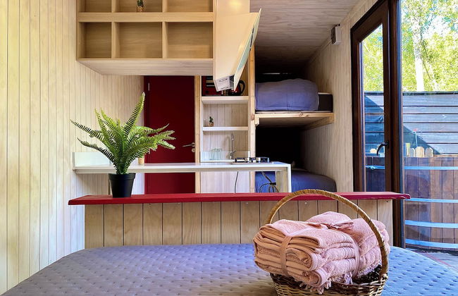 Refugio 14 With hot tub in the Forest - Foto 7