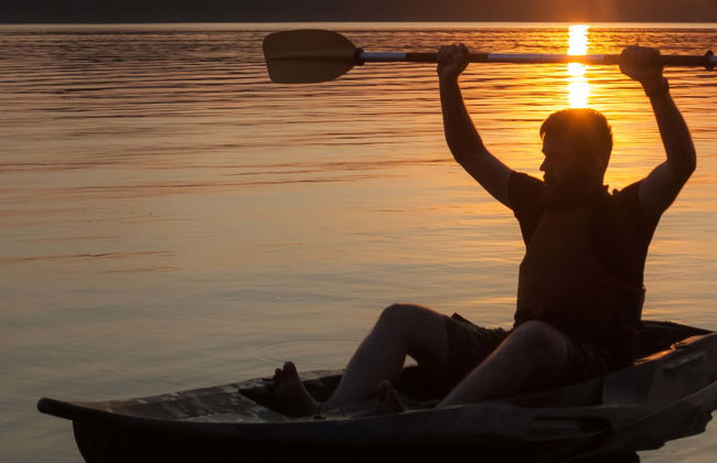 Tour en kayak por el río Parnaíba al atardecer - Foto 1