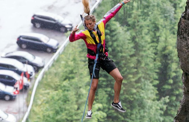 Canyon swing au Glacier Canyon - Photo 8