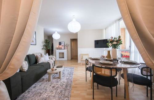 Appartement avec Rétroprojecteur, Babyboot avec belle vue et proche gare - Foto 6