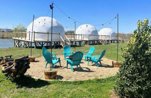 Best Texas Glamping in this Stunning Dome Rental in Rogers, Bell County - Foto 13