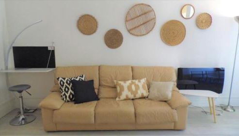 CANNES plage 2mn/45m2/vue mer/inernet/clim/parking privé - Foto 5