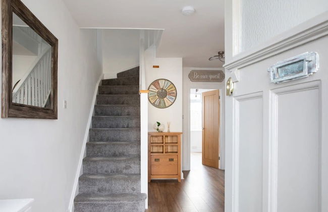 Spacious House for 10 With Hot Tub Nr Beach - Foto 54