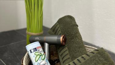 Ferienwohnung "Alte Post" Münsingen - Photo 4, towels, Shower