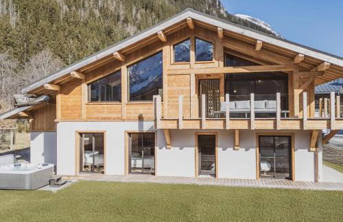 Chalet avec jacuzzi et animaux admis, vue Mont-Blanc - FR-1-343-259 - Foto 16