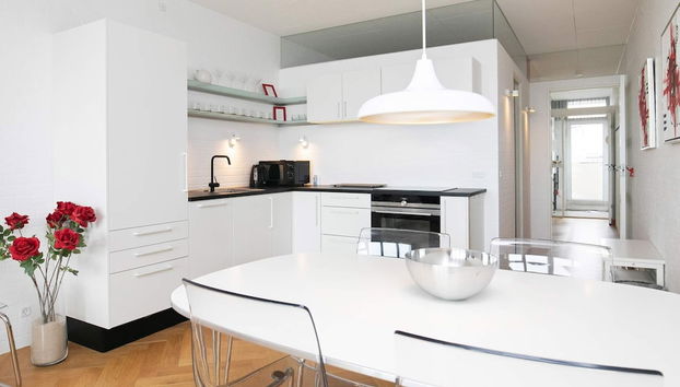 Apartment on a Holiday Park in Blokhus - Foto 3, Cocina privada