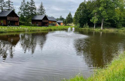 Przystanek Kistówko komfortowe domki z jacuzzi, staw wędkarski, kominek, las, przestrzeń - Foto 40