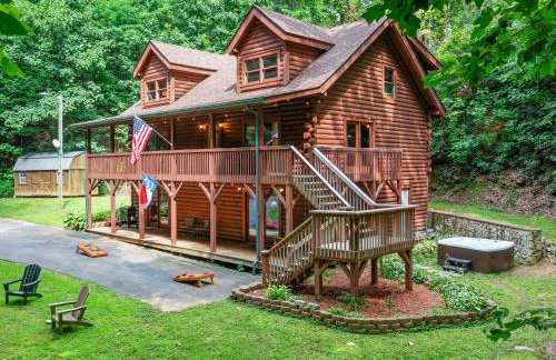 Cabin 3 Miles off I-40-hot tub-firepit-secluded better than a Hotel - Photo 29