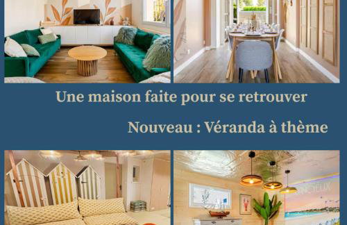 Grande maison familiale centre ville - 2km des plages - Foto 1
