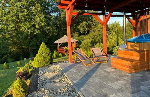 Bąbelkowa Chata Beskidy Domek z Balią Jacuzzi - Foto 56