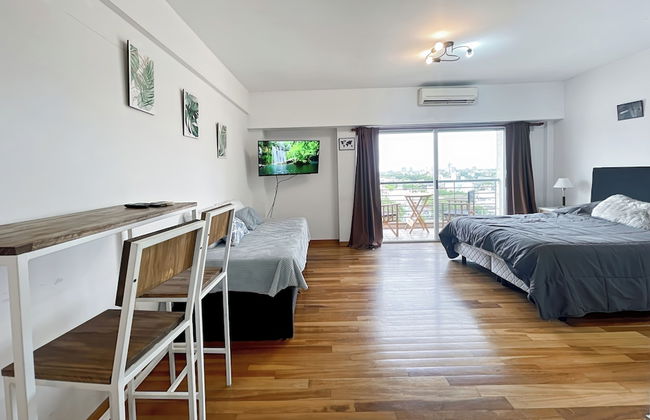 Cozy Studio on a High Floor With Panoramic Views in Villa Urquiza - Foto 15