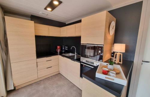 Chalet 19 Cosy bord de Lac, dans domaine avec piscine couverte accueil 4 voyageurs LOUMAELOU - Foto 12