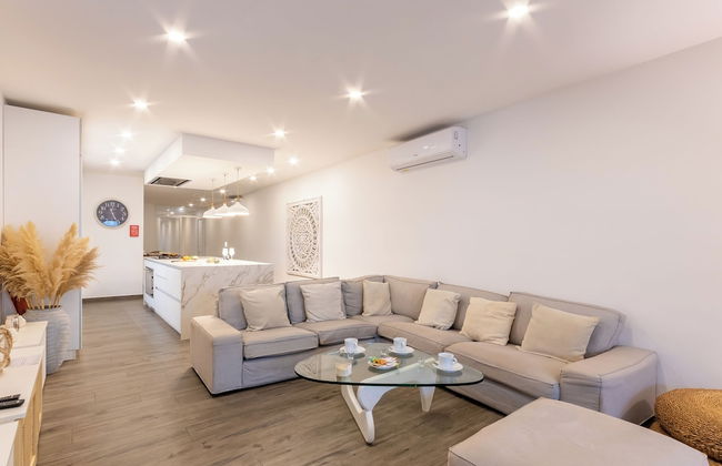 Modern Beautiful Pool And Sea Apt Qawra - Foto 14