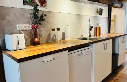 AyCatcherHomes - Luna Boutique Duplex Apt 3BR 2BA 7G Old Town Marburg - Foto 26