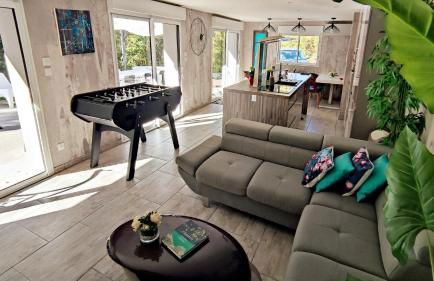 DANDELION GITE SPA Gorges du Tarn piscine jacuzzi rivière vue exceptionnelle villa nature design - Photo 19