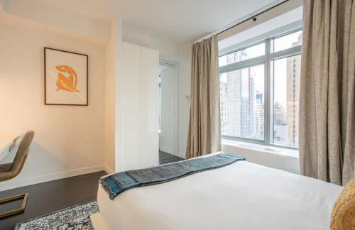 Financial District 1br w WD gym elevator NYC-1361 - Foto 11