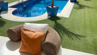 Olivia Holidayhouse Maspalomas - Photo 4, Garden, sunbed, Garden view