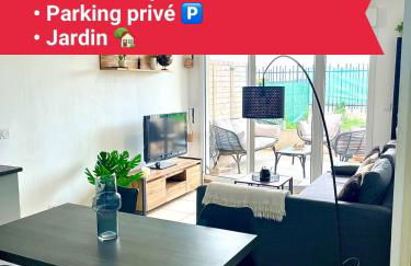 Superbe appart avec Jardin à 2 min de l’Aéroport-4 pers - Foto 1