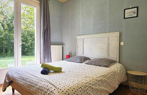 L'échappée du Canal - Piscine - Cheminée - Clim - Parking privé gratuit - 8 personnes - 3 chambres - Parc - Foto 23