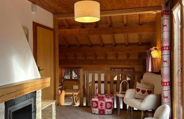 L'Orpin Givré - Chalet Caucalide avec grande terrasse, cheminée et sauna - Foto 9
