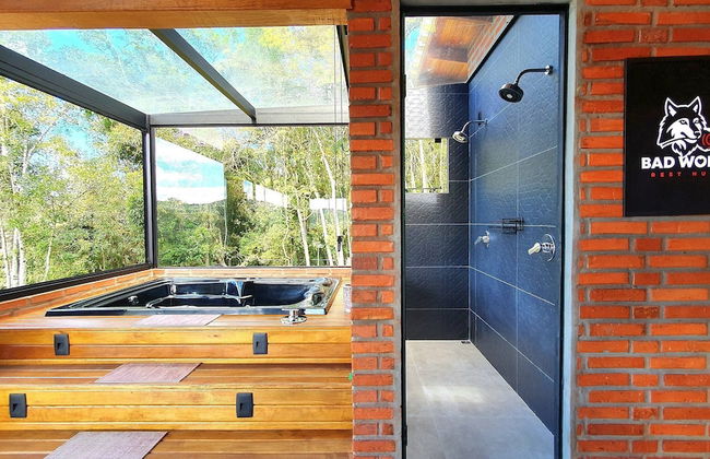 Cabana Bad Wolf - Rancho Queimado - Foto 46