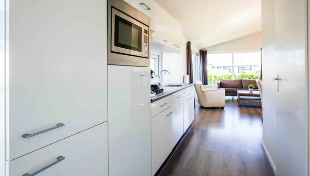 Modern Chalet With Dishwasher in Noordwijk Near the Sea - Foto 4, Cocina privada