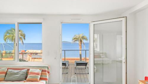 Villa Antoine Appartement RDJ Vue mer CLiM Wifi parking plage 50m La Garonne - Foto 2