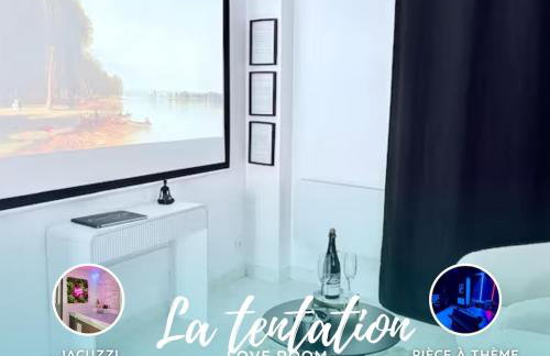 Dalikyda La Tentation Jacuzzi Cinéma élégant - Foto 1