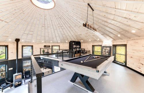 Skyline Yurt: Hot Tub~Wood Stove~WiFi~EVcharger - Foto 29