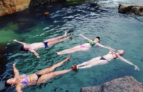 Chalés Praia do Rosa piscina compartilhada - Foto 62