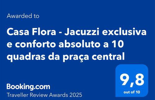Casa Flora - Jacuzzi exclusiva e conforto absoluto a 10 quadras da praça central - Foto 3